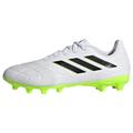 adidas Unisex Copa Pure.3 Boots Football Shoes (Multi Ground), FTWR White/core Black/Lucid Lemon, 44 2/3 EU