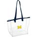 Michigan Wolverines Stadium Clear Tote