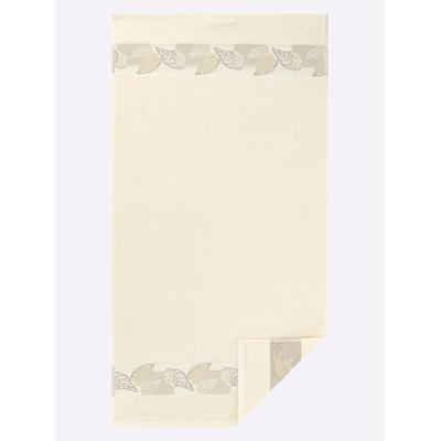 Handtuch WÄSCHEPUR Gr. 1, beige (champagner), B:50cm L:100cm, 100% Baumwolle, Handtücher (Packung) Image
