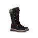 Santana Canada Micah High Shaft Winter Boot - Women's Black/Burgundy 9 MICAHBLACK / BURGUNDY9