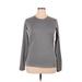 Nike Active T-Shirt: Gray Activewear - Women's Size X-Large