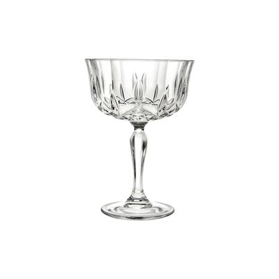Steelite 672RCR364 8 oz RCR Crystal Opera Champagne Coupe Glass, 8-oz, Clear