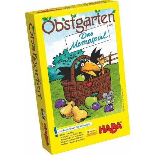 HABA 4610 - Obstgarten, Das Memo-Spiel, Mitbringspiel mini - HABA Sales GmbH & Co. KG