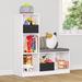 RiverRidge Home Kids 5 Cubby Storage Bench White