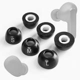 Memory Foam Eartips Compatible with JBL Live Pro TWS 2 & JBL Vibe Buds & JBL Tune Buds Earphone Earpad Ear Tips by TENNMAK