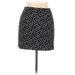 Forever 21 Casual Mini Skirt Mini: Black Polka Dots Bottoms - Women's Size Medium