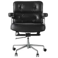 C. Chair en cuir véritable noir chaise d'ordinateur de bureau maison stock UE TY205A