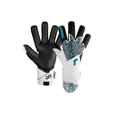 Torwarthandschuhe REUSCH "Reusch GK1 Pro" Gr. 8, weiß (weiß, blau) Damen Handschuhe Sporthandschuhe