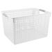 Plastic Laundry Basket multi-functional Desktop File Organizer Kids Toy Storage Basket