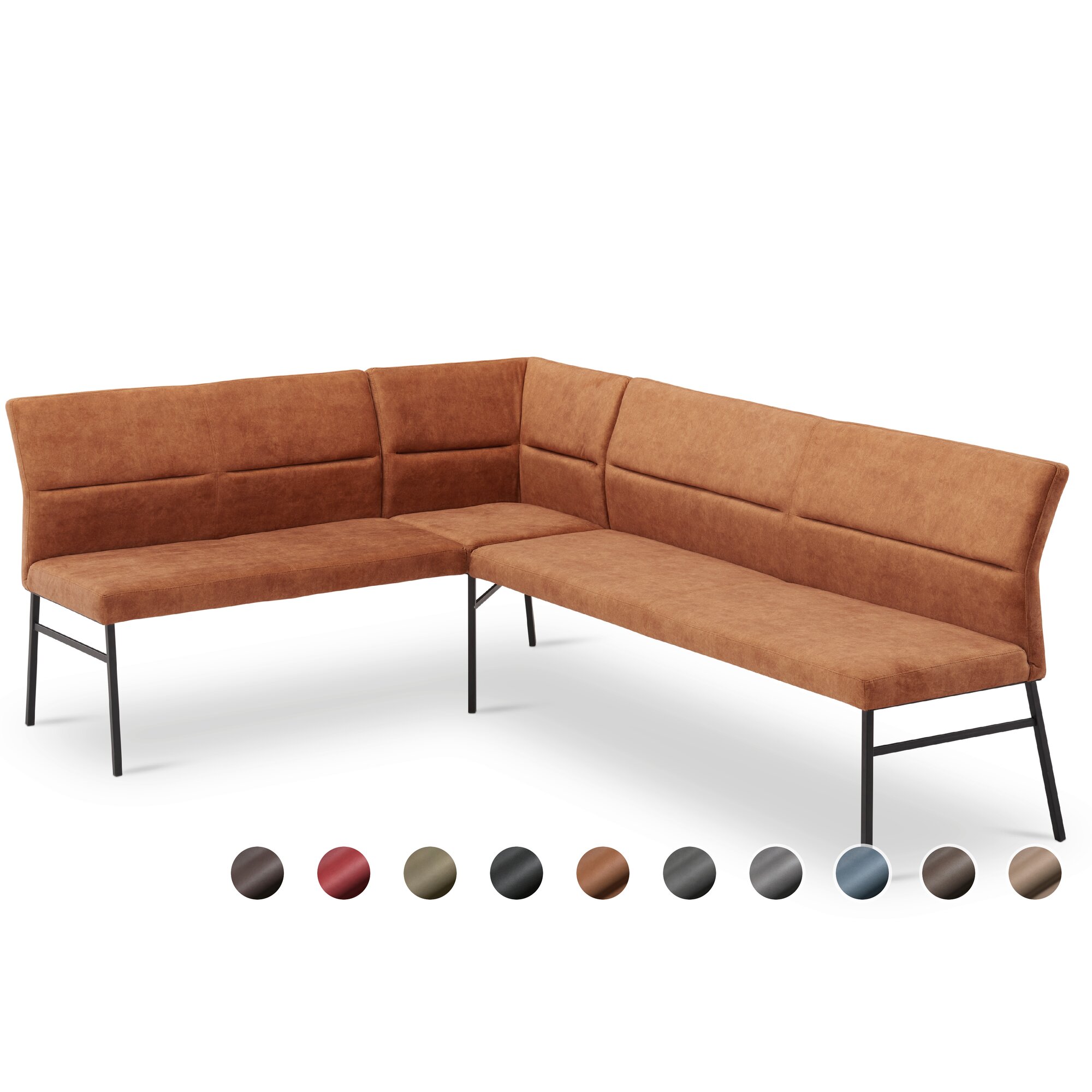 Schösswender »Lyon 100« Eckbank 140/200 cm / Gavin 201 olive