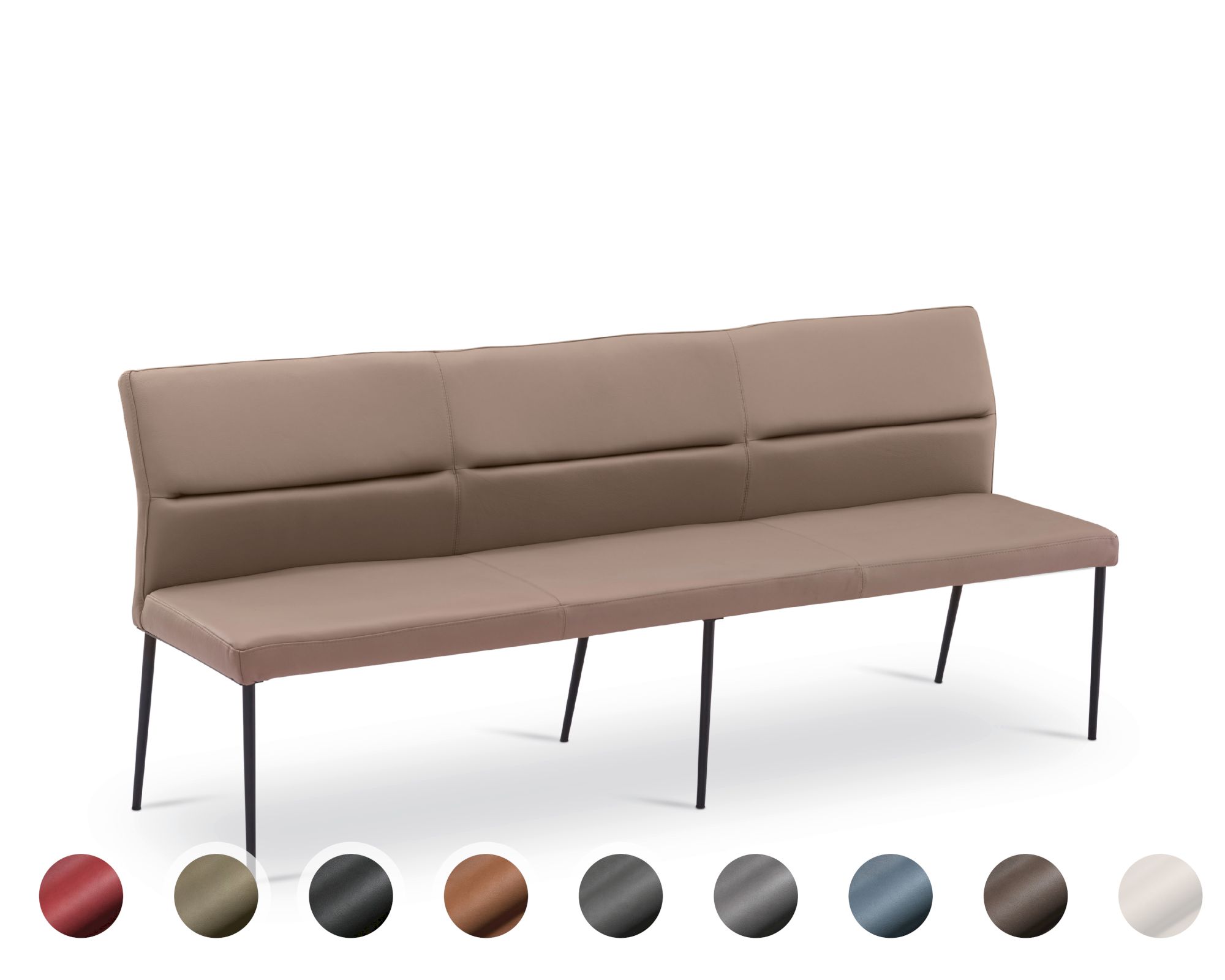 Schösswender »Lyon 200« Polsterbank 210 cm / Gavin 22 cognac Image