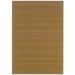 Moretti Bali Indoor/Outdoor Area Rug 781N7 Outdoor Tan Lines Stripes 5 3 x 7 6 Rectangle