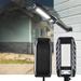 BadyminCSL Household Items on Clearance Solar Street Light Outdoor Human Sensing Courtyard Garage Wall Light New Rural Lighting Led