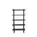 EEPHO 5-layer Metal Shelf-Bookshelf- 5-tire storage shelf -Bookcase