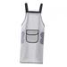 Cooking Apron Baking Apron Translucent Oil BBQ Apron for Cosmetology Coffee Shop Lightweight Paint Apron Grilling Apron 110cmWhite Hand Wipe