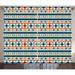 East Urban Home Tribal Seamless Aztec Prehistoric 2 Piece Geometric Semi-Sheer Curtain Panel Set Polyester | 90 H in | Wayfair