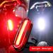 YLLSF 120 Lumens Bicycle Rear Light USB Rechargeable Cycling LED Tail Light