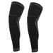 NUOLUX 2pcs Knee Brace Non-Skid Knee Support Stability Protective Knee Pad (Black)
