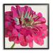 Stupell Industries Vivid Pink Dahlia Flower Bloom Framed On Wood by Suzanne Allard Painting Wood in Brown/Pink | 12 H x 12 W x 1.5 D in | Wayfair