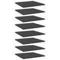 Latitude Run® Floating Shelves Wall Shelving Wall Mounted Shelves Display Wall Units Wood in Gray | 0.59" H x 15.75" W x 11.81" D | Wayfair