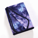 Tie Dye Yoga Mat Towel with Slip-Resistant Grip Dots Blue-Purple