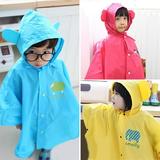 Ludlz Kids Cute Raincoat Waterproof Rain Poncho Jacket Coat for Girls Boys 1-8 Years Cute Big Ear Waterproof Button Closure Kid Raincoat Children Rain Cape