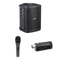 Bose S1 Pro+ Wireless PA System Kit with Sennheiser Handheld Mic and Mic Transmi 869583-1110