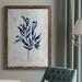 Gracie Oaks Selleck Wild Indigo III - Single Picture Frame Print on Canvas Canvas, Solid Wood in Blue/Gray | 43.5 H x 31.5 W x 1 D in | Wayfair