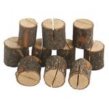 Pack 10 Wooden Table Numbers Holder Place Card Holder Wedding Decor