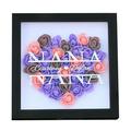 YLLSF Photo Frame Shadow Box Flower Case Photo Card Holder Wooden Picture Frames