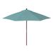 Arlmont & Co. Nivaeh 9' Market Sunbrella Umbrella, Wood | 97.5 H x 108 W x 108 D in | Wayfair 42CCA5909D24423DB185FFBD44A02D59