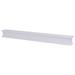 Dogberry Collections Cottage Fireplace Mantel Shelf, Solid Wood in White | 5.5 H x 60 W x 6 D in | Wayfair m-cott-6077-whit-none