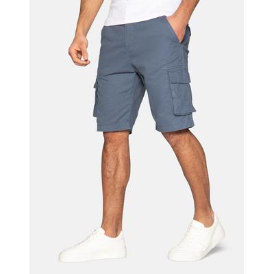 Threadbare Men's Misty Blue Cargo Shorts