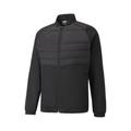 Puma Mens teamLIGA Hybrid Football Jacket - Black Fleece - Size Medium