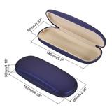 Glasses Case Hard Shell, Eyeglass Case Unisex for Women Men Glasses, Blue