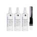 OLIGO Blacklight Thickening Spray (8.5 oz) with SLEEKSHOP Teasing Comb Pack of 3