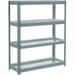 Global Industrial Extra Heavy Duty Shelving 48 W x 18 D x 72 H With 4 Shelves Wire Deck Gry