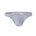 OVTICZA Male Jock Strap for Men Jockstrap Supporters Athletic Briefs Underwear Gray M