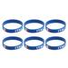 10 Pcs Flag Printed Country Silicone Wristband Fashion Sports Bracelet Hand Ring Wristband for Sports Game Football Match(Belgium)