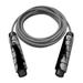 Duplex Bearing Jump Ropes Weighted Skipping Rope Professional Sports Equipment for Adults Students (8mm Grey)