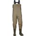 Paramount Outdoors Slipstream Men s 2 Ply Nylon/PVC Cleated Bootfoot Chest Waders Size 11