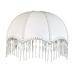 Replacement Dome Table Lampshade Cover with Tassel for Bedside Lamps Elegant Style A