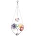 Colorful Crystal Rubble Tree of Life Love Hanging Decoration for Home Decor