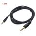 Ana 3.5mm Aux Cable (4.9ft/1.5m) Audio Auxiliary Input Adapter Male to Male AUX Cord for Headphones Car Home Stereos Speaker iPhone iPad iPod Echo & More â€“ Black