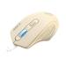 Lomubue 1 Set Computer Mouse 4 Keys 3-Gear Resolution USB Interface 2.4GHz 10M Operating Distance 500mAh 1600 DPI Wireless Silent Mouse for Home