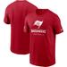 Men's Nike Red Tampa Bay Buccaneers Sideline Performance T-Shirt