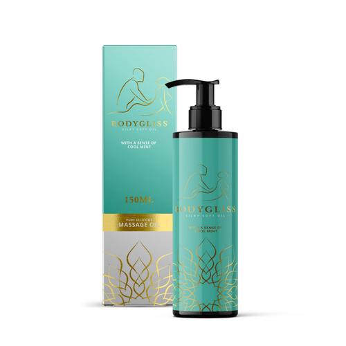 BodyGliss Massageöl/Gleitmittel Kühle Minze - 150ml 150 ml Öl