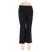 J.Crew Khaki Pant Kick Flares Boyfriend: Black Bottoms - Women's Size 6