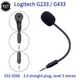 Casque et microphone de jeu pour Logitech G433 GRAM GPro GPROX ensembles de sauna de jeu micro