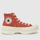 Converse all star lugged 2.0 trainers in red